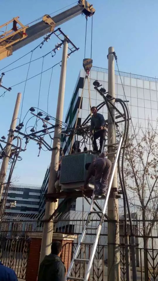 北京怡美家园小区变压器更换